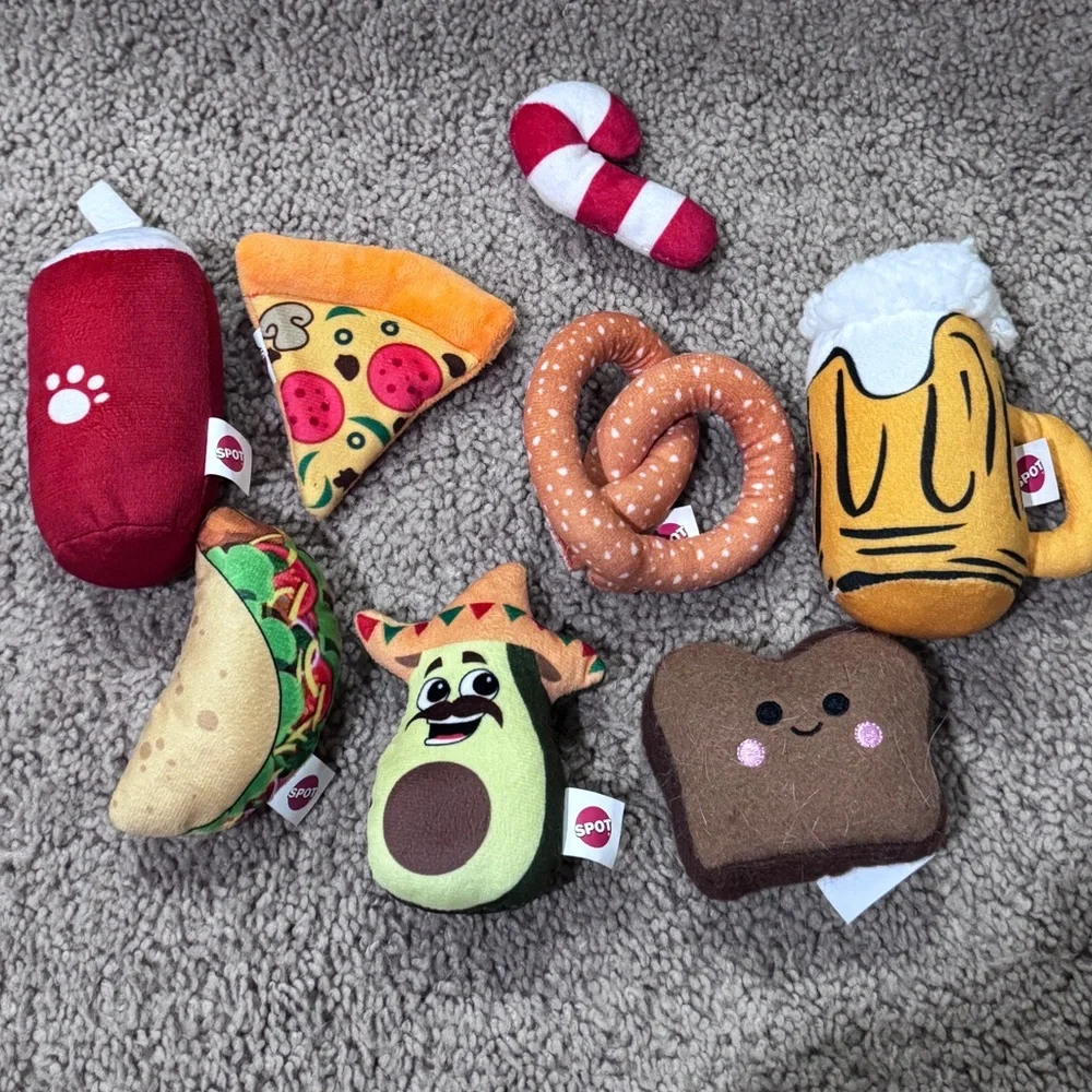 Food themed cat toys